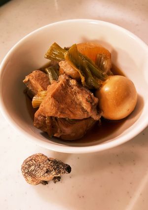簡単 炊飯器で豚ヒレ肉の煮もの-レシピのメイン写真