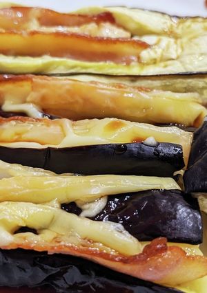 茄子のベーコンチーズはさみ-レシピのメイン写真