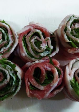 豚バラ肉のしそ巻【オヤジのツマミ】-レシピのメイン写真