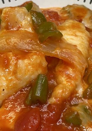 鶏肉のトマトチーズ煮-レシピのメイン写真