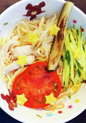 七夕素麺2023-レシピのメイン写真