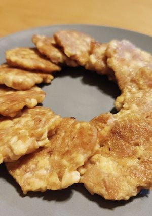 【離乳食後期】ツナのお焼き-レシピのメイン写真