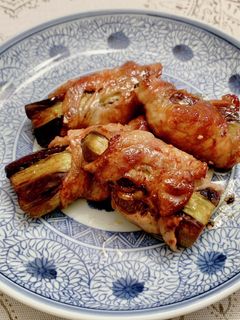 焼肉のたれで☆ナスの肉巻き-レシピのメイン写真