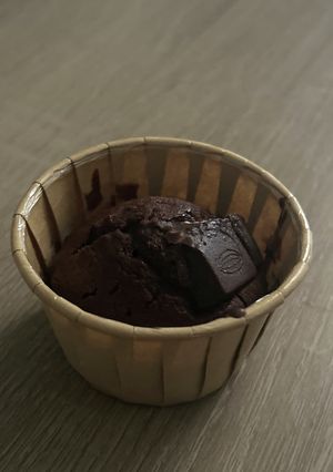 溶かしバターでカップガトーショコラ-レシピのメイン写真