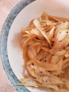とっても簡単★ゴボウのバター醤油炒め-レシピのメイン写真