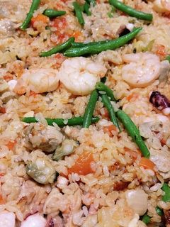 ホットプレートで簡単パエリア-レシピのメイン写真