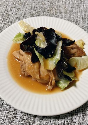 ホットクックで鶏肉の中華炒め-レシピのメイン写真