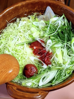 梅しゃぶ-レシピのメイン写真