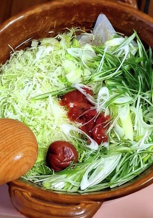 梅しゃぶ-レシピのメイン写真