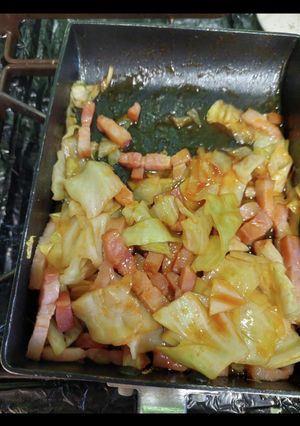 5分で簡単☆ベーコンケチャップ-レシピのメイン写真