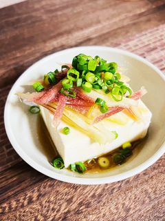 ごま油とみょうがの冷奴-レシピのメイン写真