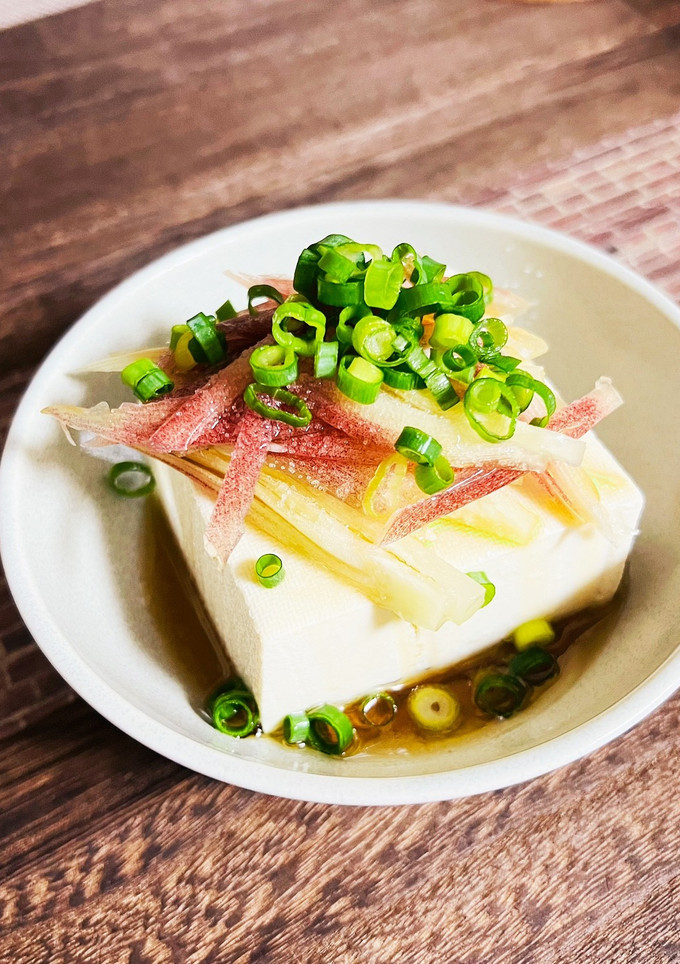 ごま油とみょうがの冷奴-レシピのメイン写真