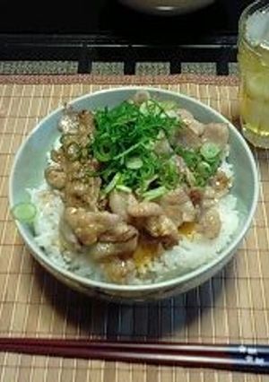 THE男料理　肉玉丼-レシピのメイン写真
