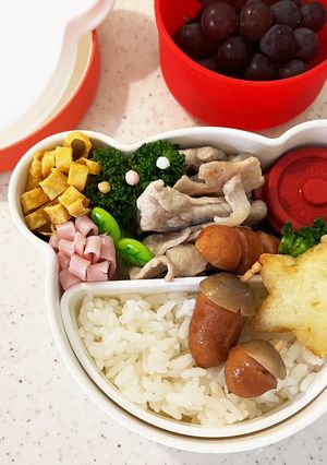 7月のお弁当 tak-レシピのメイン写真