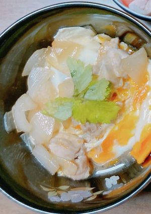 我が家の親子丼-レシピのメイン写真