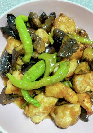 鶏肉と夏野菜のピリ辛甘酢炒め-レシピのメイン写真
