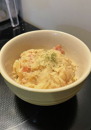 ベーコンのペッパーポテトサラダ-レシピのメイン写真