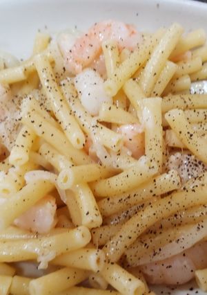 簡単美味・海老チーズのショートパスタ-レシピのメイン写真