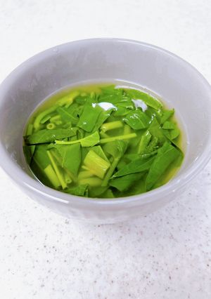 空芯菜のナンプラースープ-レシピのメイン写真