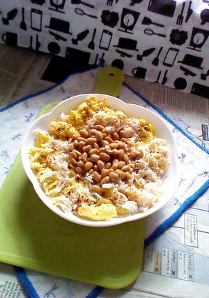 カニ玉+納豆のタパスVer.1-レシピのメイン写真