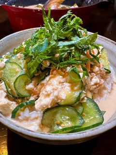 豆乳と鮭の冷や汁【ローファット】-レシピのメイン写真
