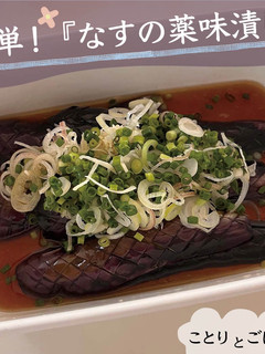 なすの薬味漬け-レシピのメイン写真