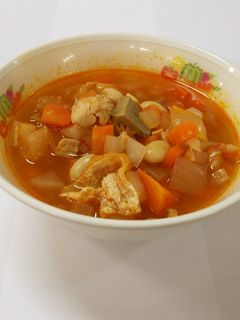 シモツカレdeミネストローネ★宇都宮給食-レシピのメイン写真
