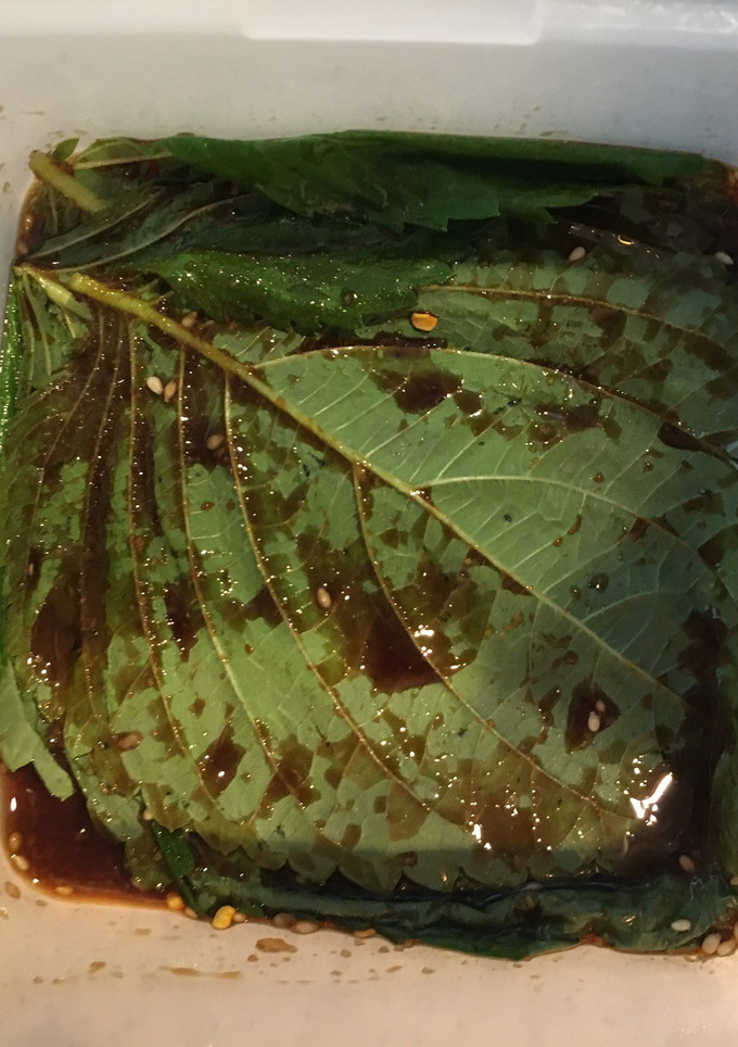 エゴマの醤油漬け-レシピのメイン写真