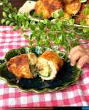 青梗菜のささみチーズロール巻きフライ