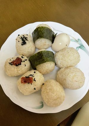 ガスで炊いたごはんで美味しいおにぎり-レシピのメイン写真