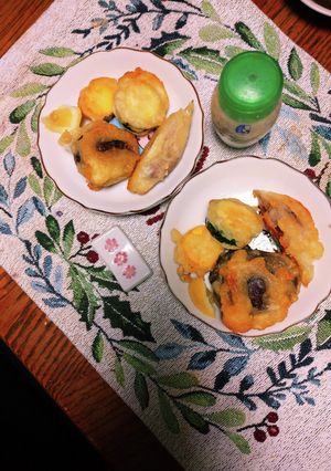 パパっと!野菜類の天ぷら-レシピのメイン写真