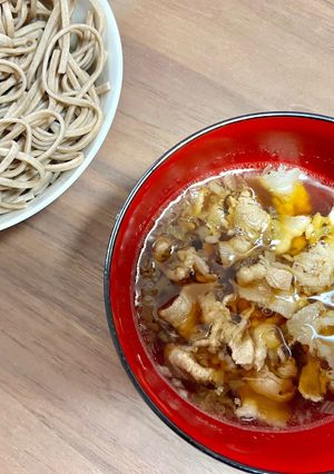 絶品豚つけ蕎麦-レシピのメイン写真
