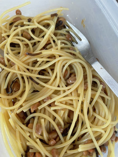 貧乏ズボラ飯 納豆スパゲッティ-レシピのメイン写真