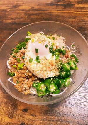 ぶっかけ素麺-レシピのメイン写真