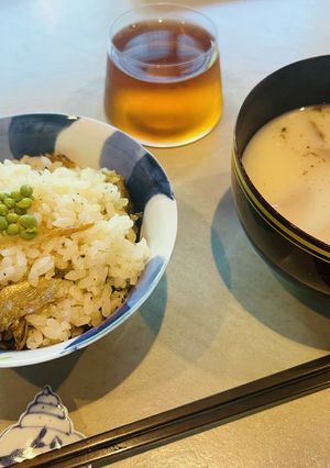 季節ご飯*夏 鮎ご飯-レシピのメイン写真