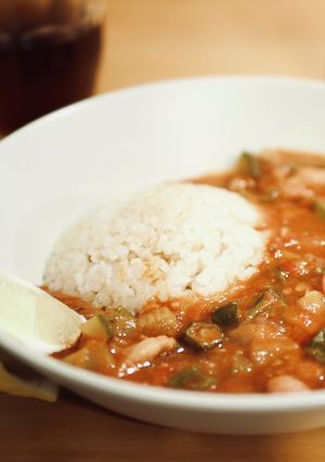 【暑い日に野菜の旨み】鶏とエビのガンボ-レシピのメイン写真