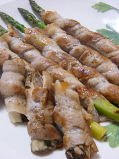 超簡単★アスパラ肉巻き巻き&舞茸巻き-レシピのメイン写真