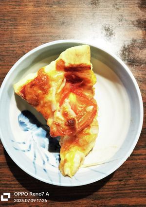 シンプルトマトチーズピザ-レシピのメイン写真