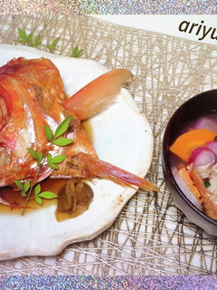 基本の煮魚 金目鯛の兜煮&アラ汁-レシピのメイン写真