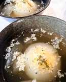 炊飯器で簡単　新玉ねぎ丸ごとスープ