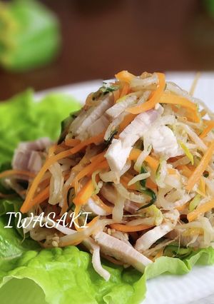 綺麗になれちゃう『もやしのサラダ』-レシピのメイン写真