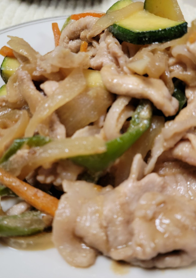 焼肉のタレで作る豚肉の野菜炒め-レシピのメイン写真