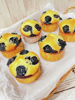 クリチとブルーベリーのマフィン-レシピのメイン写真