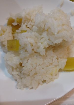 これだけで食べれるはずのさつまいもご飯！-レシピのメイン写真