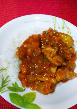 鶏肉と野菜のビビッとカレー-レシピのメイン写真