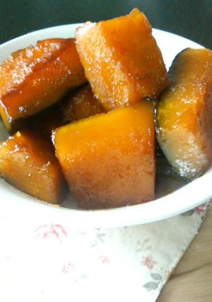 家族絶賛*照りウマかぼちゃの煮物*-レシピのメイン写真