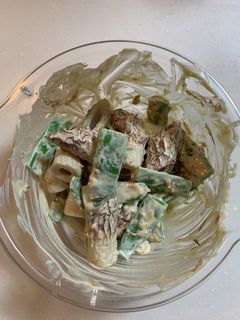 モロッコインゲンと竹輪醤油マヨ-レシピのメイン写真
