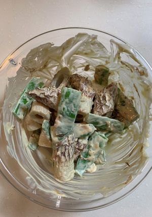 モロッコインゲンと竹輪醤油マヨ-レシピのメイン写真