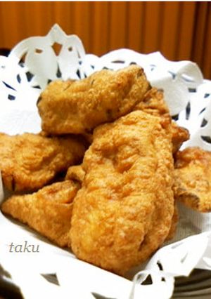 ゴーヤのワタの唐揚げ-レシピのメイン写真