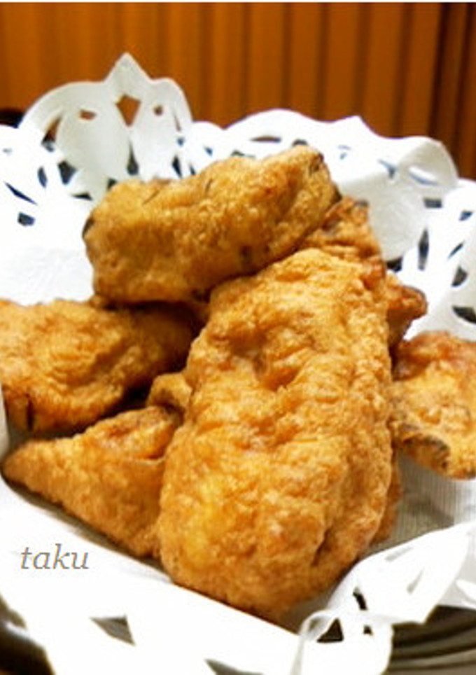 ゴーヤのワタの唐揚げ-レシピのメイン写真